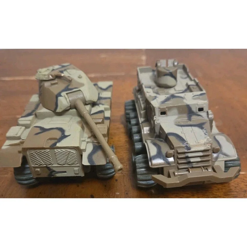 Schaper Stomper 4x4 Mobile Force Tanks Half-Tracks Not Work For Parts 1980s Vntg